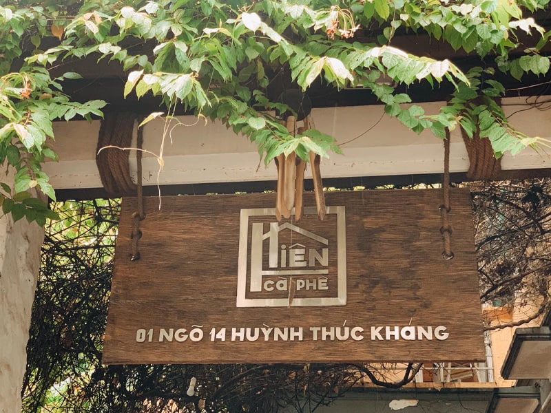 Xác định vị trí của quán cafe