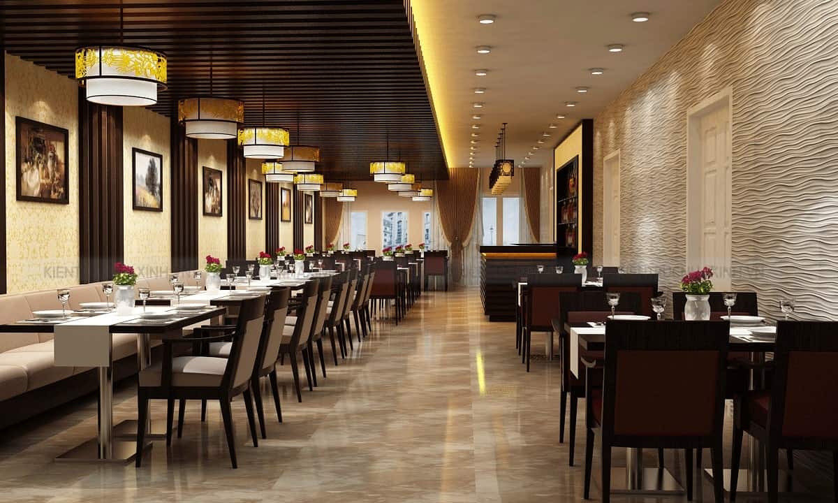 không gian nhà hàng