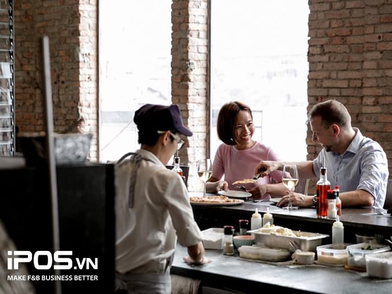 Mô hình bếp mở Mô hình bếp mở