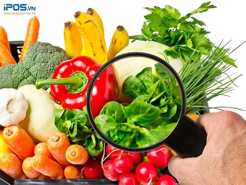 kiểm soát nhập nguyên vật liệu nhà hàng