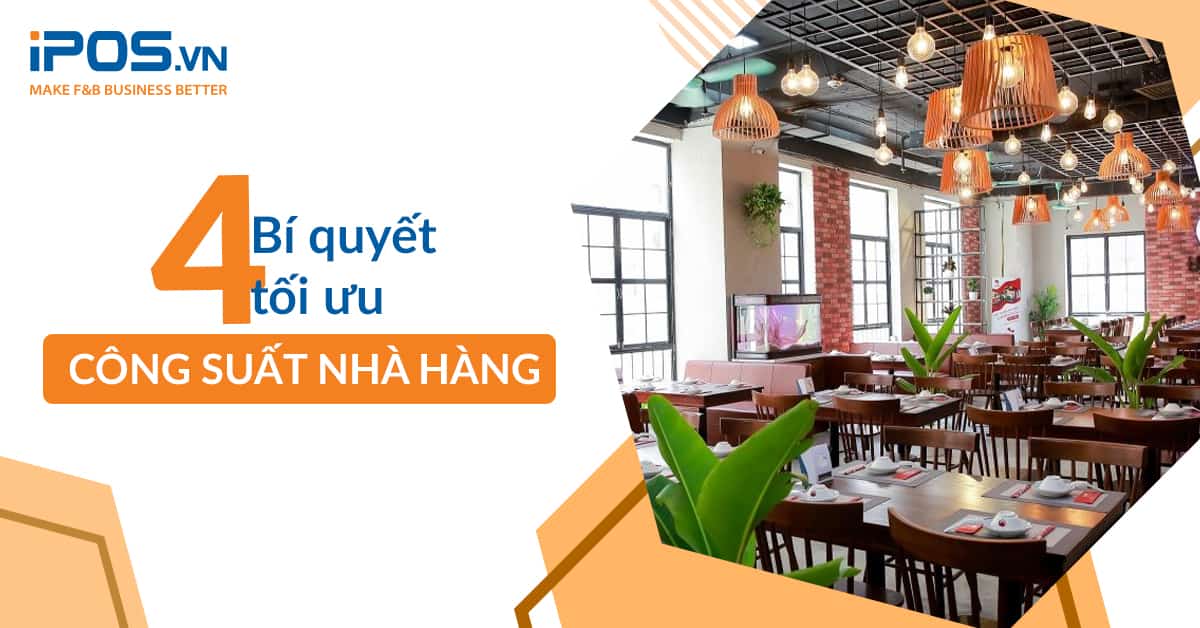 tối ưu công suất nhà hàng
