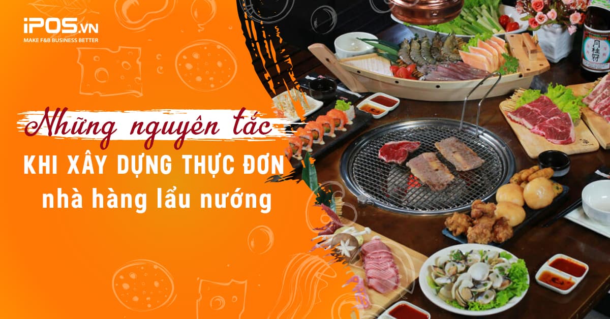 thực đơn nhà hàng lẩu nướng