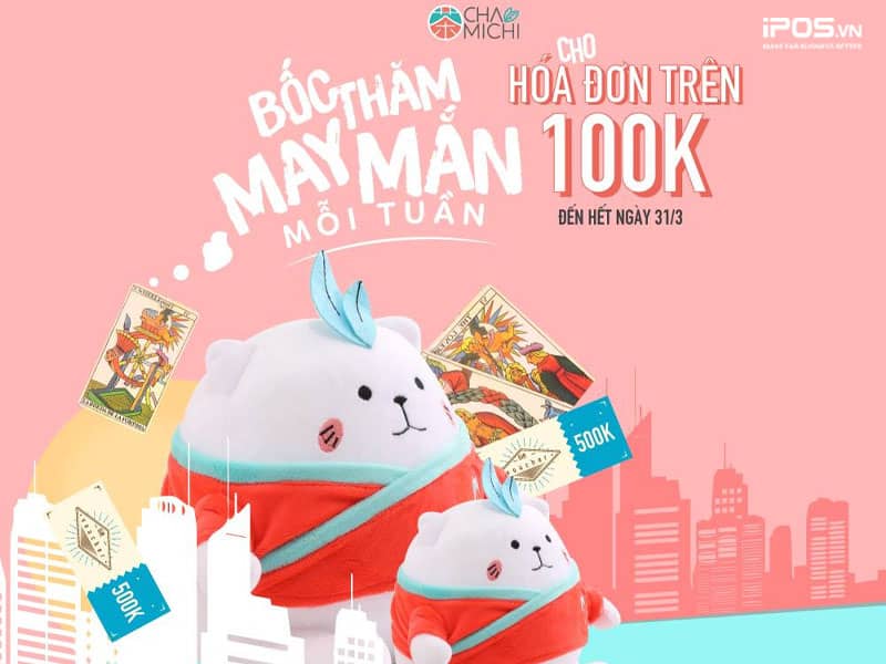 Chương trình bốc thăm may mắn cho khách hàng