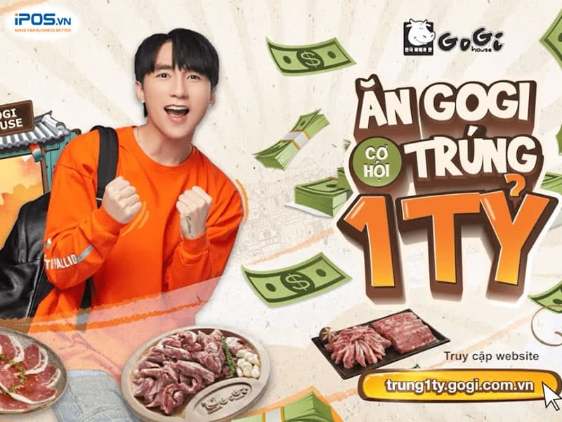 Chương trình ăn Gogi trúng 1 tỷ được nhiều khách hàng quan tâm