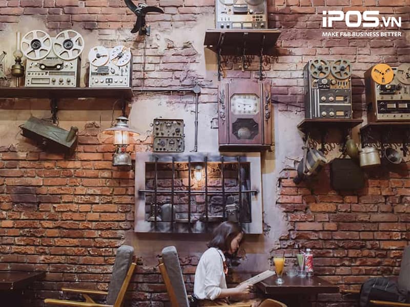 mở quán cà phê vintage mở quán cà phê vintage