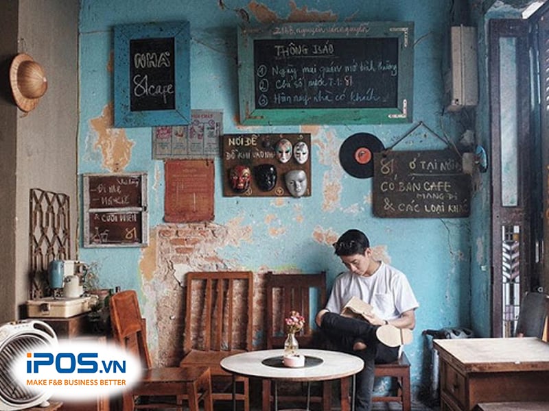 mở quán cà phê vintage mở quán cà phê vintage
