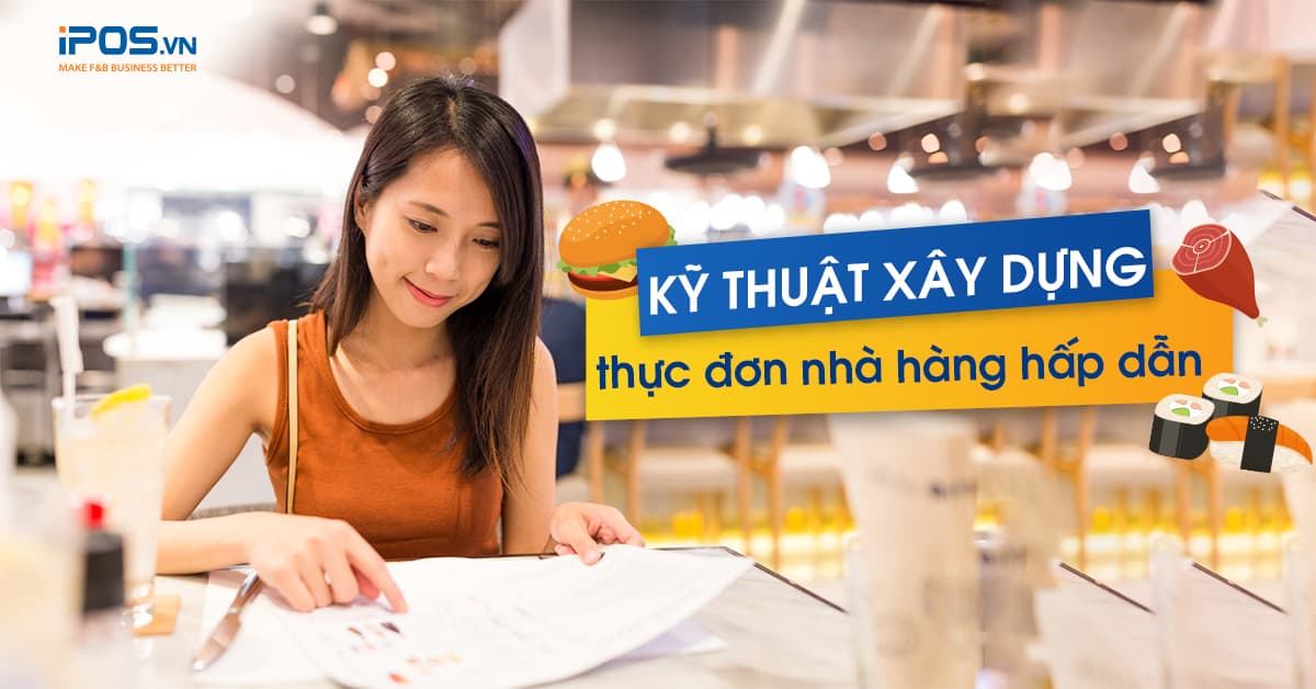 xây dựng thực đơn nhà hàng