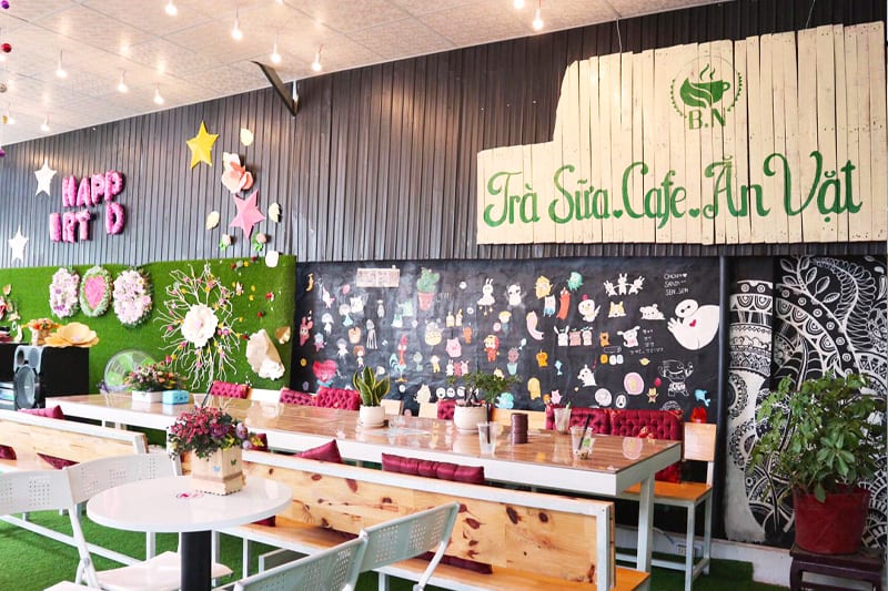 Tìm địa điểm mở quán trà sữa