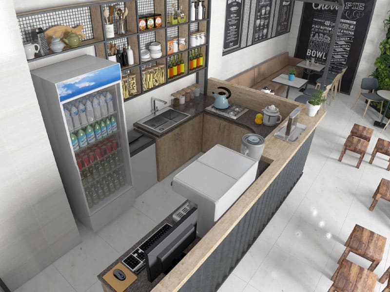 Vật dụng quán cafe, trà sữa