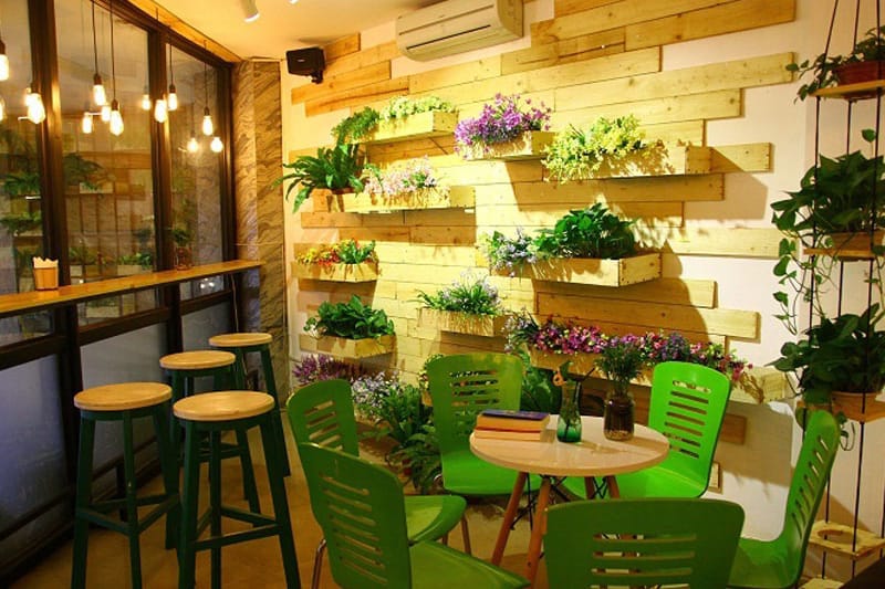 Thiết kế quán trà sữa theo phong cách hiện đại