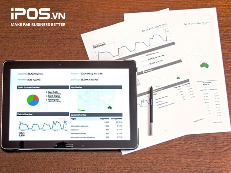 Xem xét, tính toán sổ sách, các số liệu vận hành