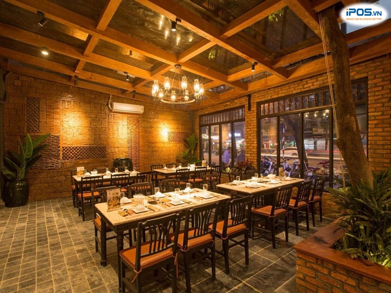 Thiết kế nhà hàng theo phong cách truyền thống Việt Nam