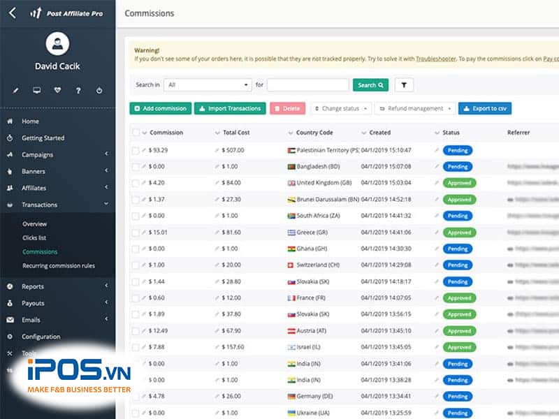 phần mềm quản lý kho