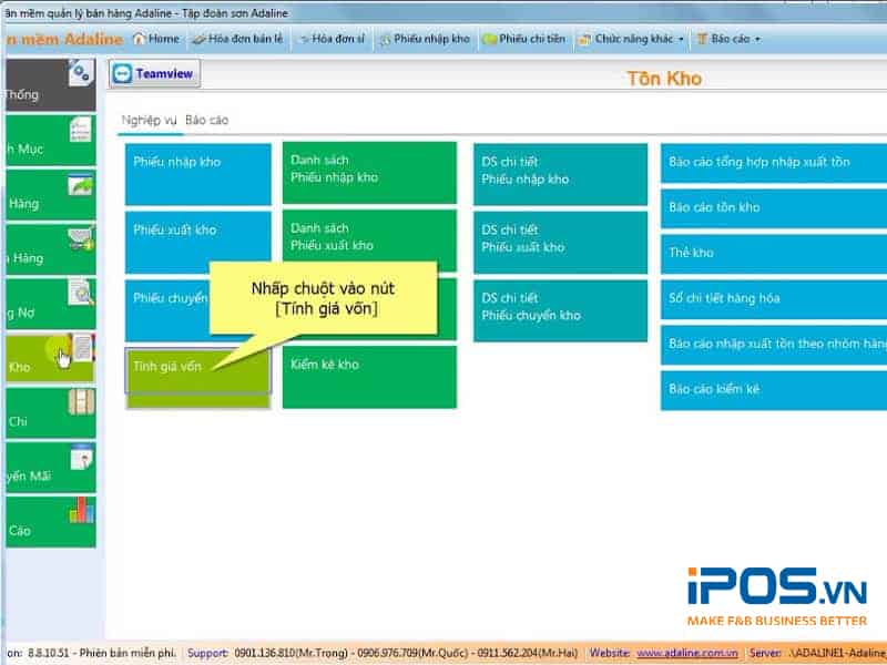 phần mềm quản lý kho