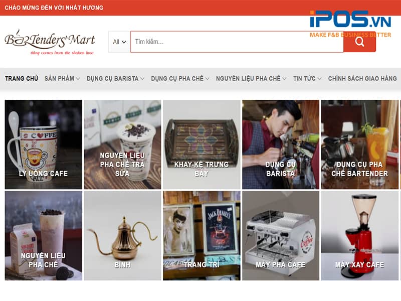 dụng cụ pha chế tại Bartenders Mart