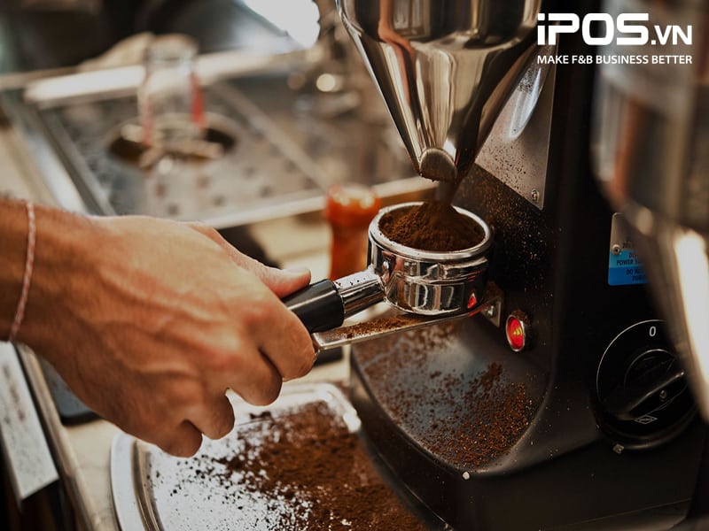 Mô hình cà phê rang xay quán cóc 