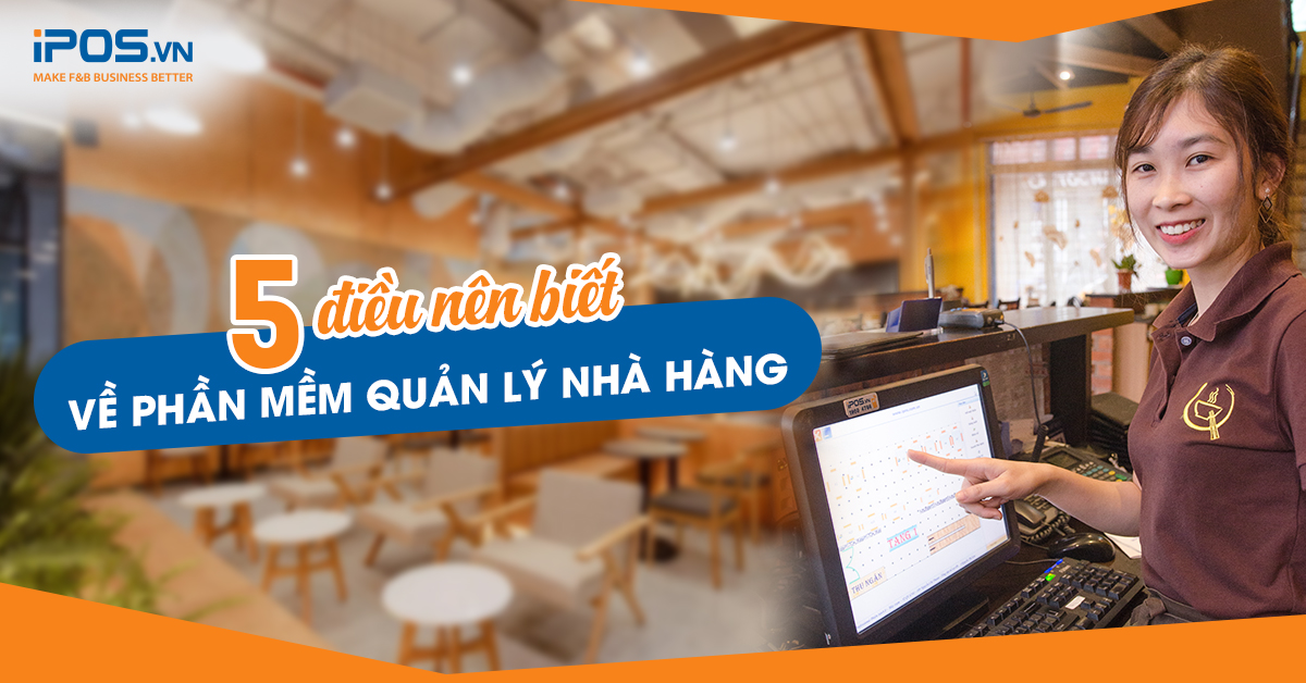phần mềm quản lý nhà hàng