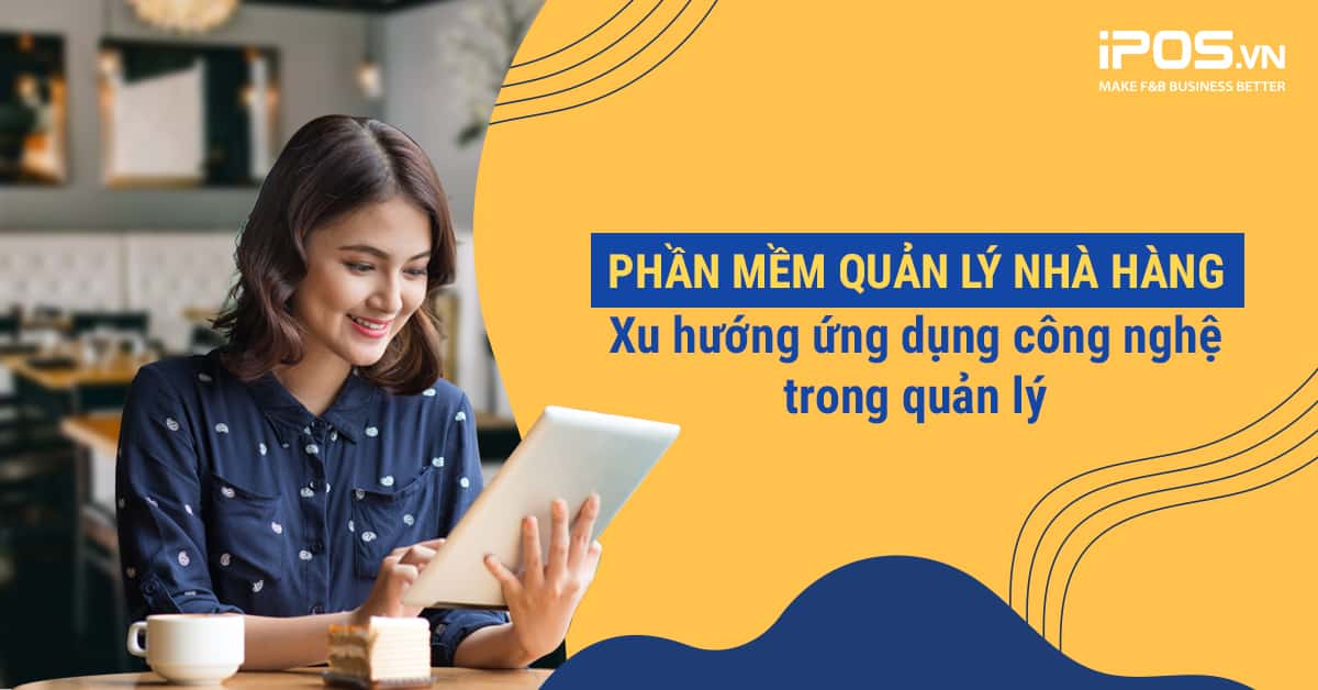 Phần mềm quản lý nhà hàng