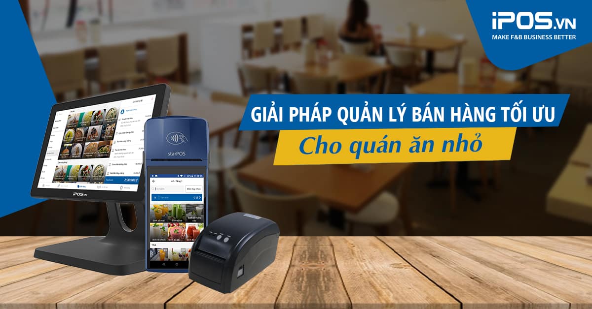 phần mềm quản lý quán ăn