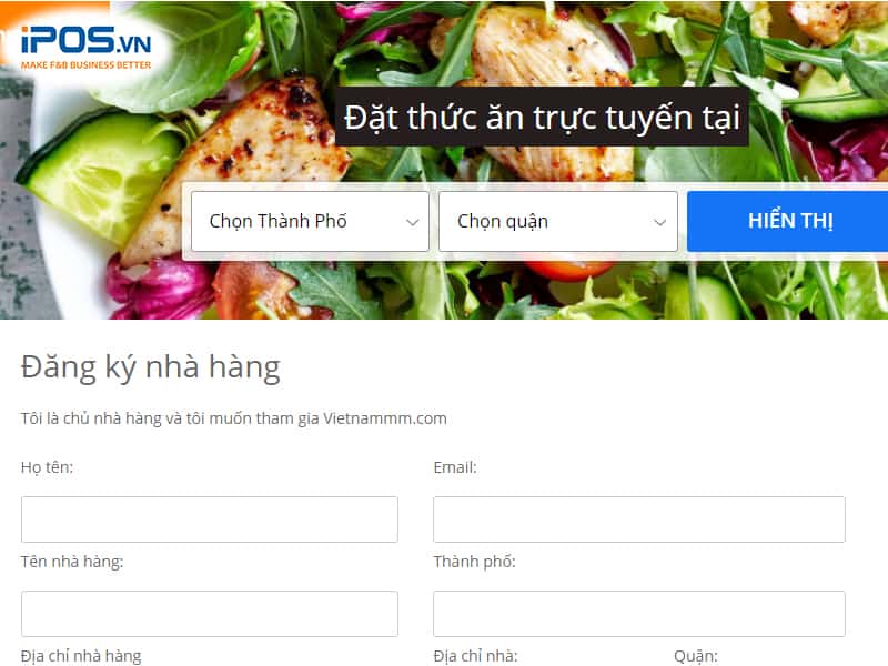 đăng ký bán hàng trên Vietnammm