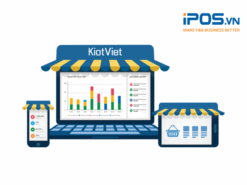 Kiotviet giúp tính tiền ngay tại bàn cùng điều chỉnh hóa đơn linh hoạt