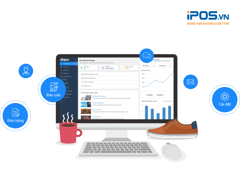 Sapo hỗ trợ rất nhiều trong các nghiệp vụ thu ngân