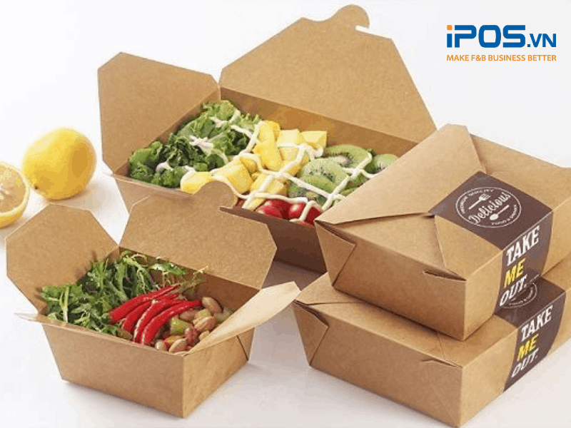 Nên lựa chọn món ăn dễ đóng gói và vận chuyển khi bán online