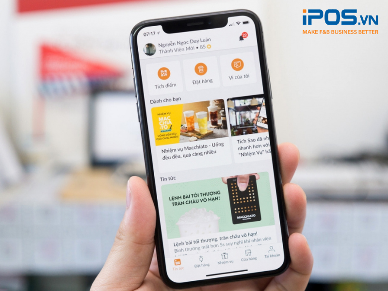 The Coffee House là một trong những thương hiệu F&B tiên phong trong việc tự xây kênh bán hàng online 