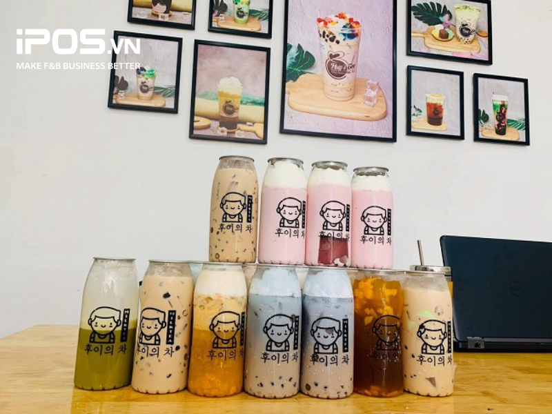 Trà sữa đóng lon với bao bì sản phẩm mới lạ, bắt mắt