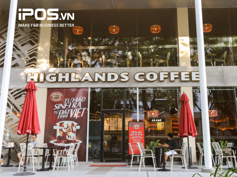Highlands Coffee sở hữu nhiều vị trí đẹp tại các tòa nhà văn phòng