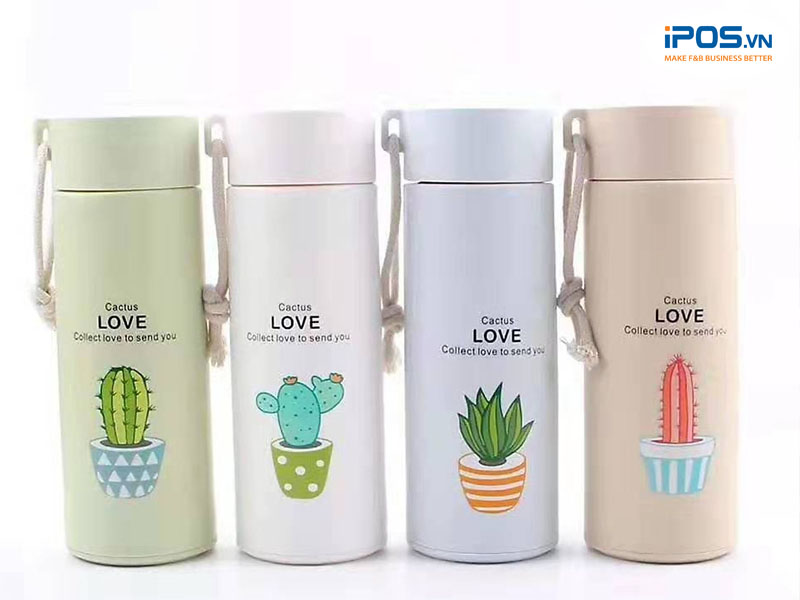 Khuyến khích khách hàng sử bình nước cá nhân đựng để bảo vệ môi trường