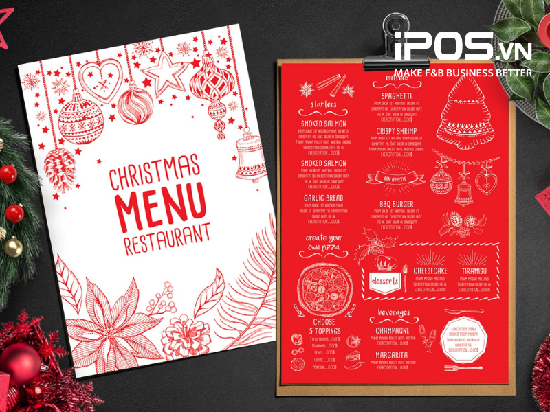 Menu giới hạn vào các dịp ngày lễ Tết rất phổ biến tại các nhà hàng