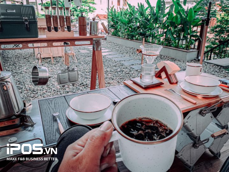 Các quán cafe cắm trại cần tập trung hơn vào chất lượng đồ uống 