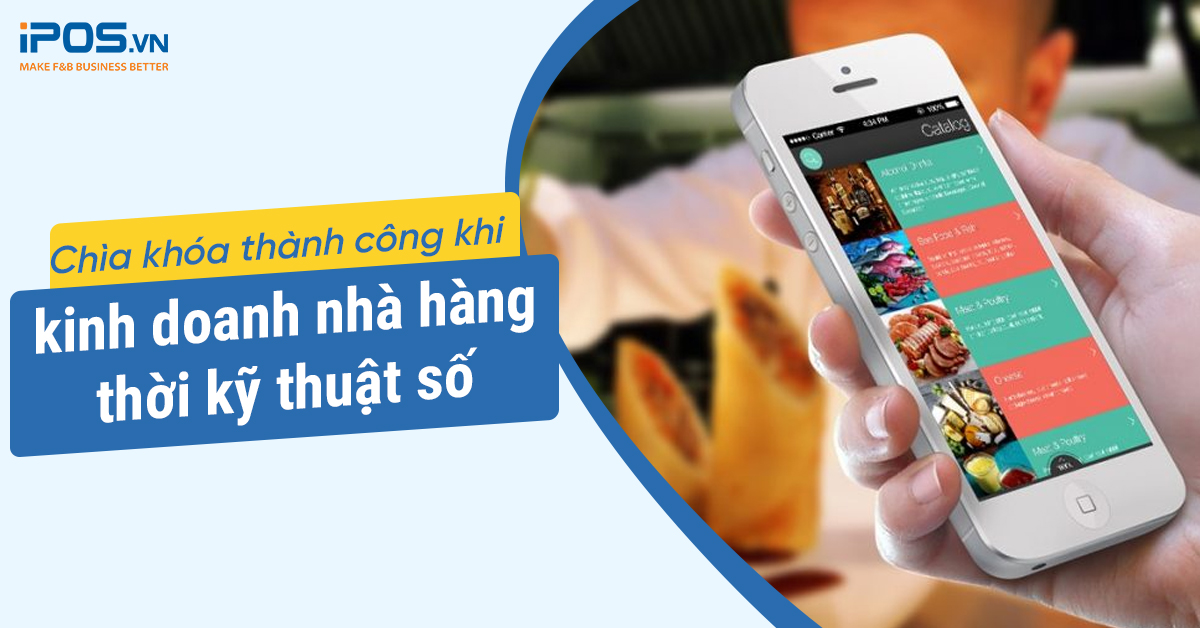kinh doanh nhà hàng thời kỹ thuật số