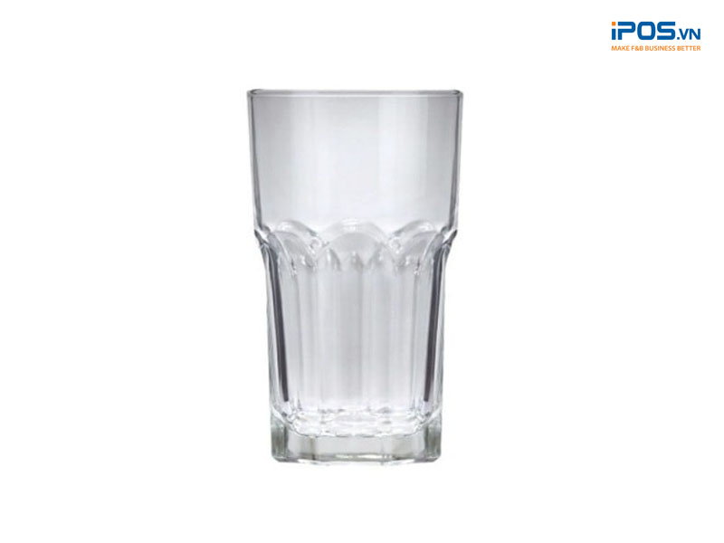 Mẫu ly thông dụng được nhìn thấy phổ biến tại quán vỉa hè