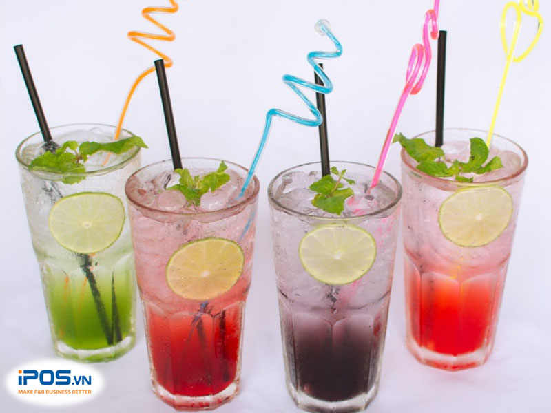 Lựa chọn những đồ uống có màu sắc, bắt mắt
