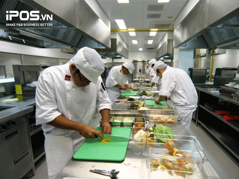 sơ chế nguyên liệu trong nhà hàng sơ chế nguyên liệu trong nhà hàng