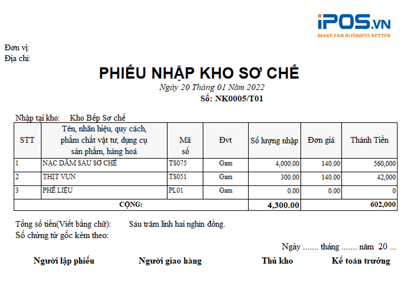 sơ chế nguyên liệu trong nhà hàng sơ chế nguyên liệu trong nhà hàng