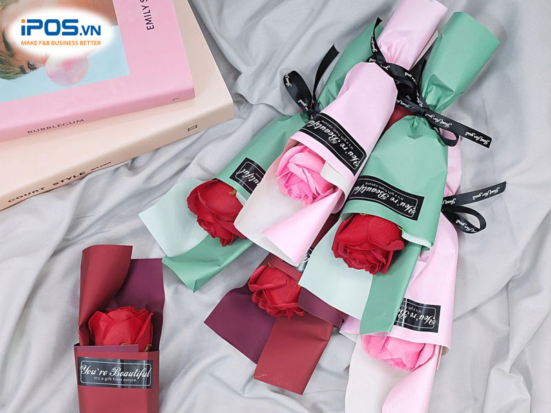 Hoa sáp lưu giữ được lâu và không lo héo