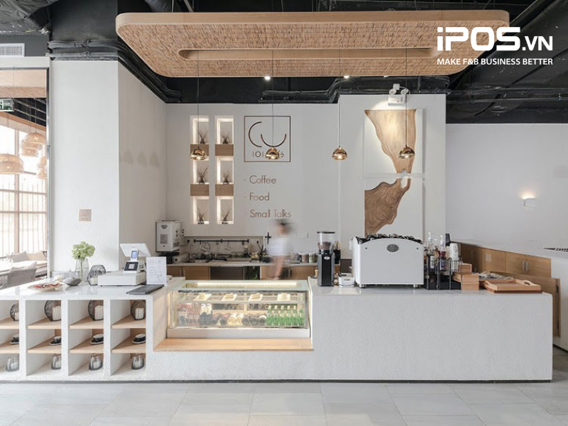 quầy bar quán cà phê