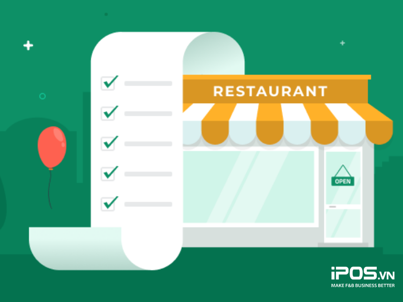 thủ tục mở nhà hàng