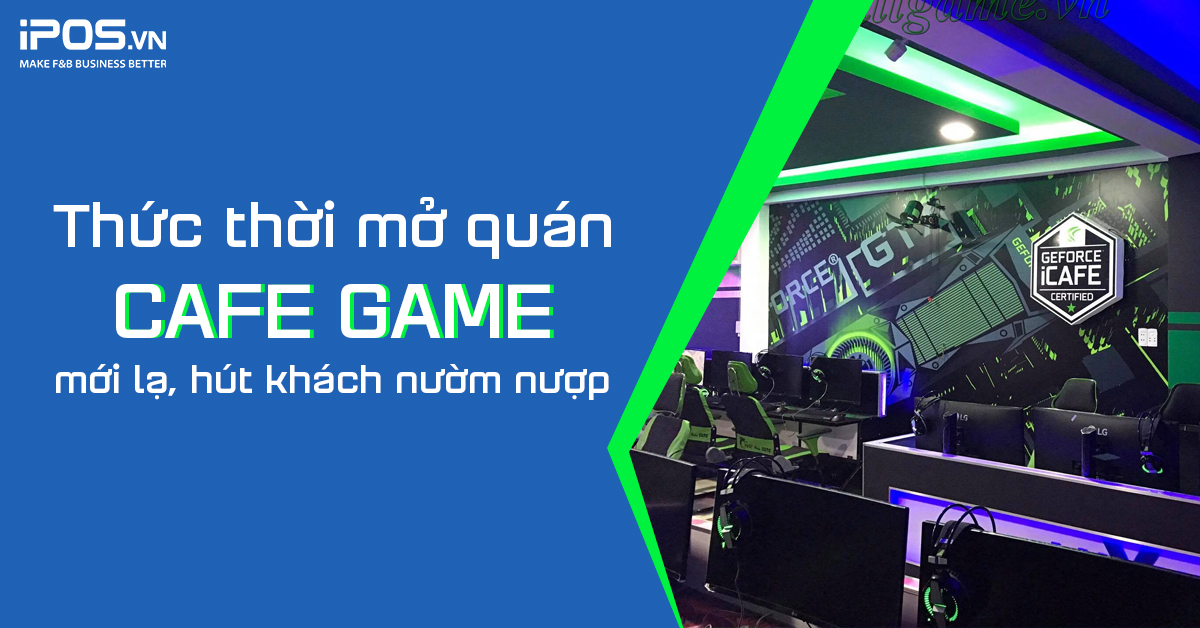 Thức thời mở quán cafe game mới lạ, hút khách nườm nượp