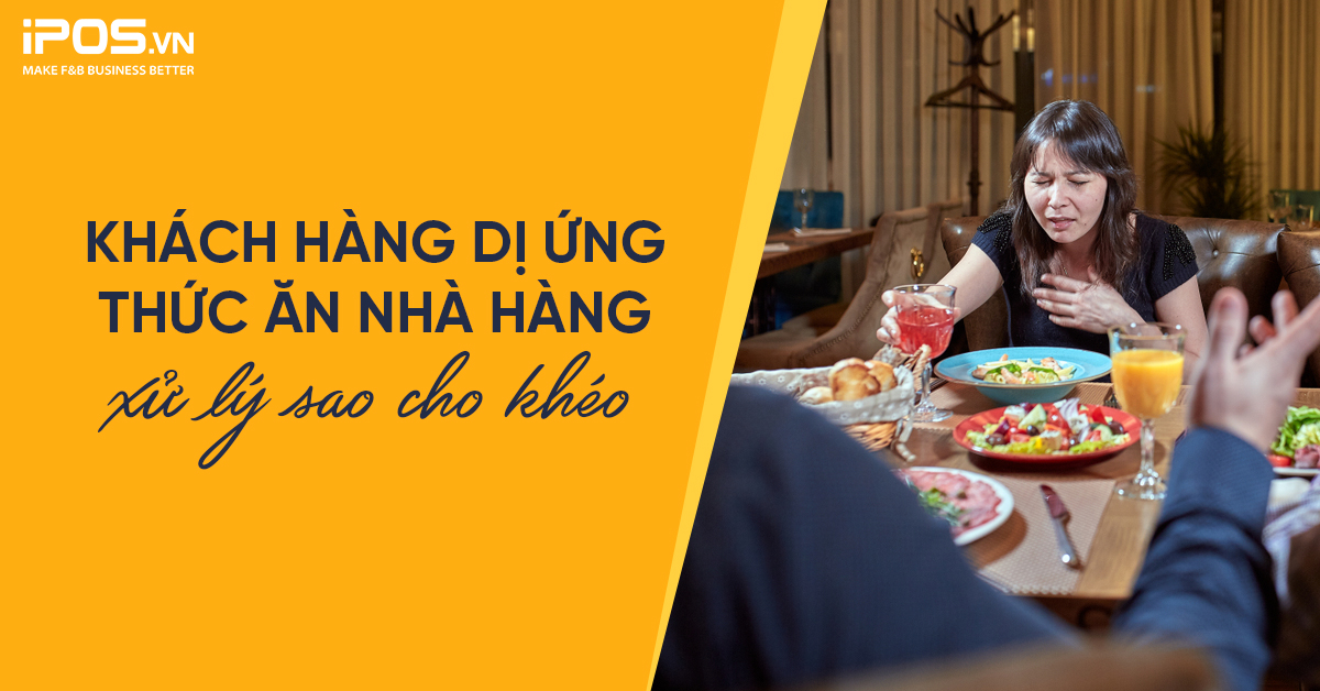 dị ứng thức ăn nhà hàng