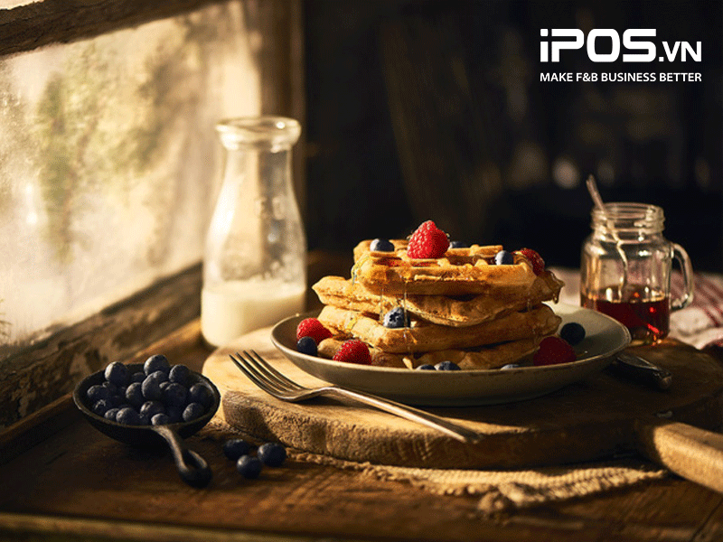 chụp ảnh đồ ăn