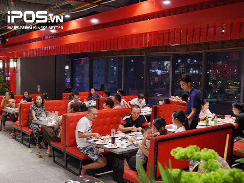 Doanh thu dự đoán phụ thuộc vào giá trị đơn hàng, số lượng chỗ ngồi và tỷ lệ xoay vòng chỗ ngồi