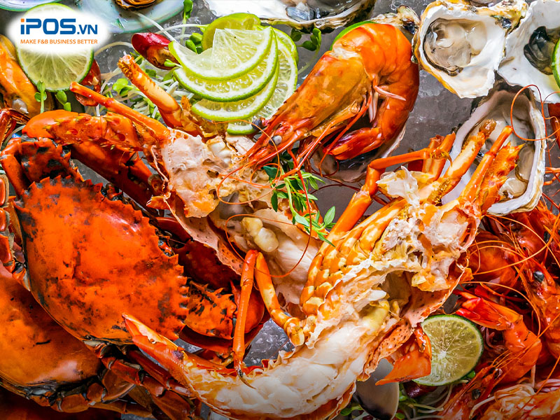 Hải sản là món ăn được nhiều người yêu thích