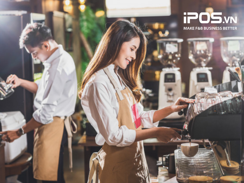 Nhân viên pha chế có thể thông đồng với bộ phận khác để gian lận nguyên vật liệu