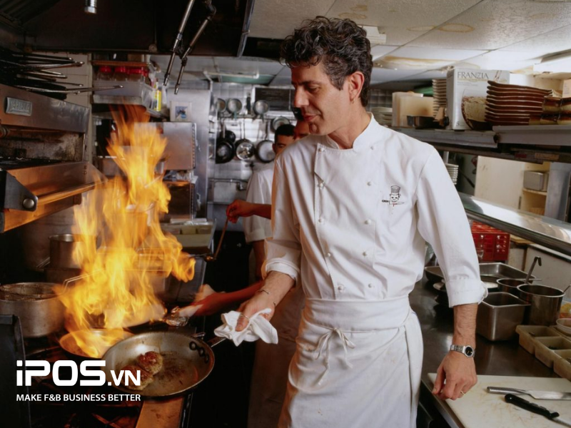 nỗi khổ nghề đầu bếp