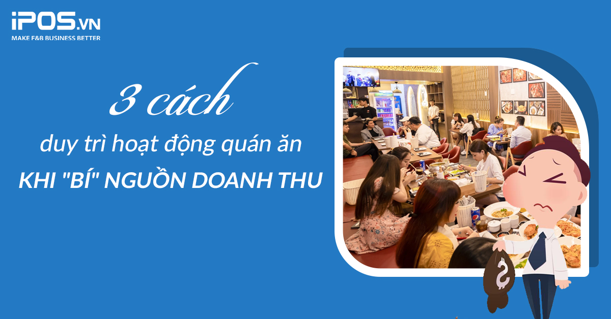 duy trì hoạt động quán ăn