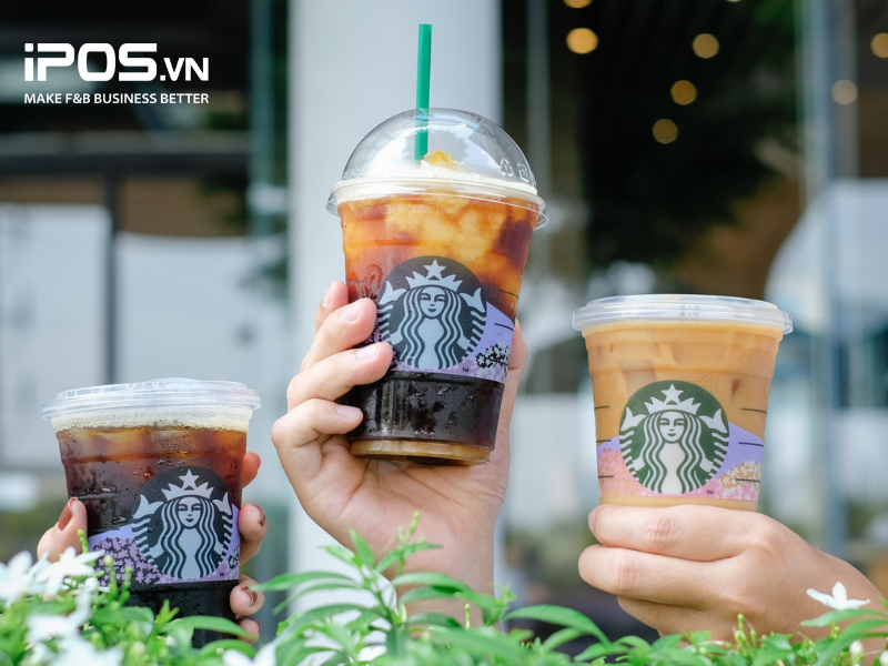 Starbucks đưa ra cho khách hàng nhiều sự lựa chọn trong đồ uống 